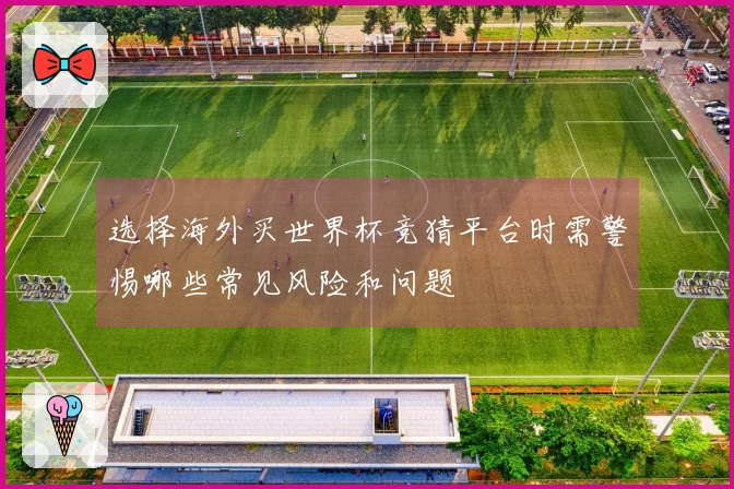 选择海外买世界杯竞猜平台时需警惕哪些常见风险和问题